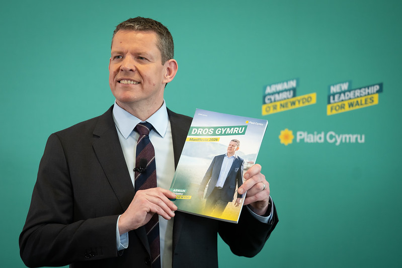 Rhun ap Iorwerth holds the party's manifesto